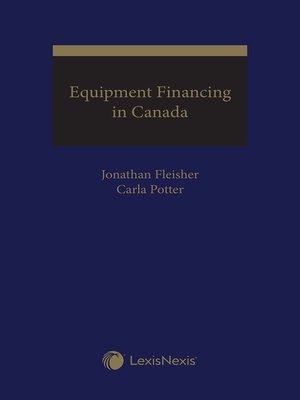 cover image of Equipment Financing in Canada